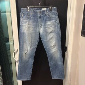 AG Adriano Goldschmied Everett Slim Straight Jeans